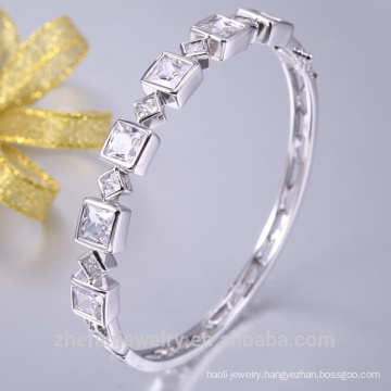 2018 trending products square shaped bangle bridal jewelry